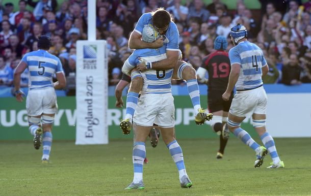 La victoria de Los Pumas ante Georgia, en imágenes