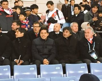 Gallardo y su cuerpo técnico espiaron al Barcelona