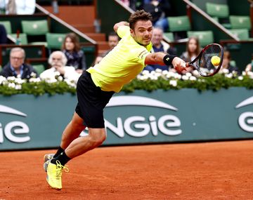Wawrinka quiso distenderse y tuvo un gran gesto en Roland Garros