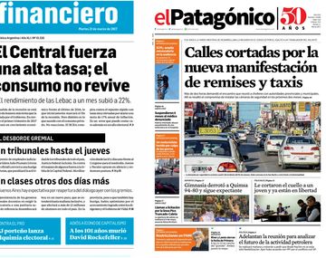 Tapas de diario del martes 21 de marzo de 2017