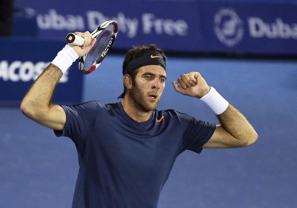 Del Potro volvió al circuito con un triunfo en dobles