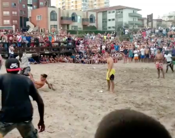 Senegal y Argentina de fiesta en Villa Gesell: Soy del negro