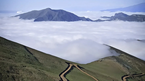 El pequeño pueblo en el que las nubes son las protagonistas