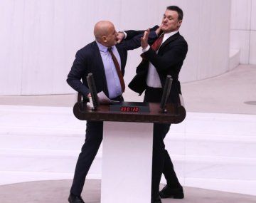 Turquía: conmoción en el parlamento por una pelea a golpes