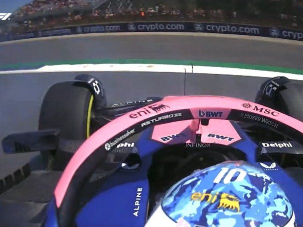 Pierre Gasly pisó el pianito e hizo un trompo en Silverstone