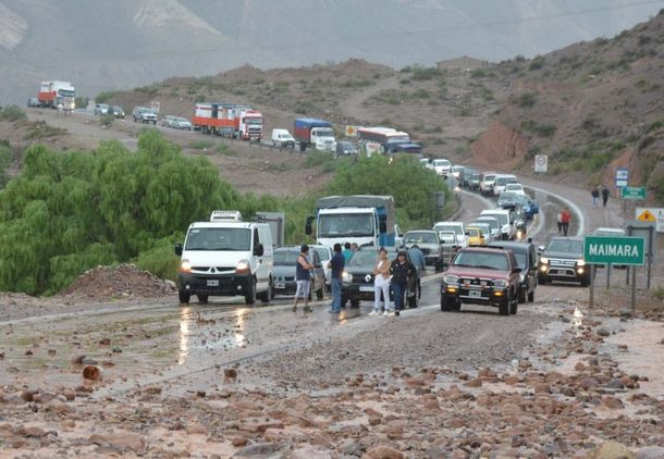 Alerta por alud de barro en Jujuy