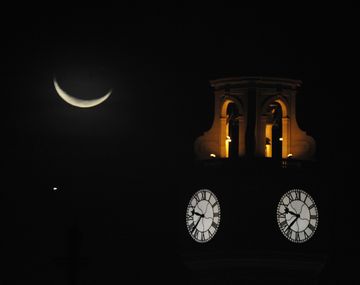 La Luna ocultó a Venus en un espectáculo increíble