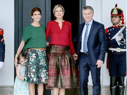 Macri y Juliana Awada se hospedan junto a los reyes Macri y Juliana Awada se hospedan junto a los reyes