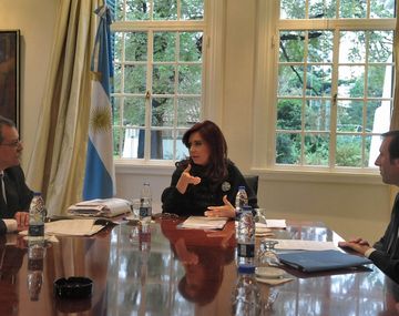 CFK recibió a Kicillof y De Vido en la Quinta de Olivos