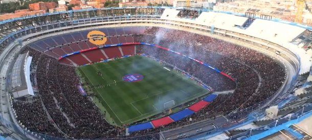 Así fue el regreso del Barcelona al Camp Nou