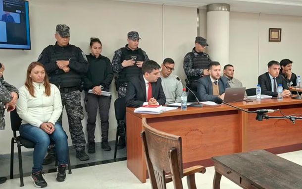 Los condenados por el crimen de Aralí Vivas en Córdoba. Los condenados por el crimen de Aralí Vivas en Córdoba.