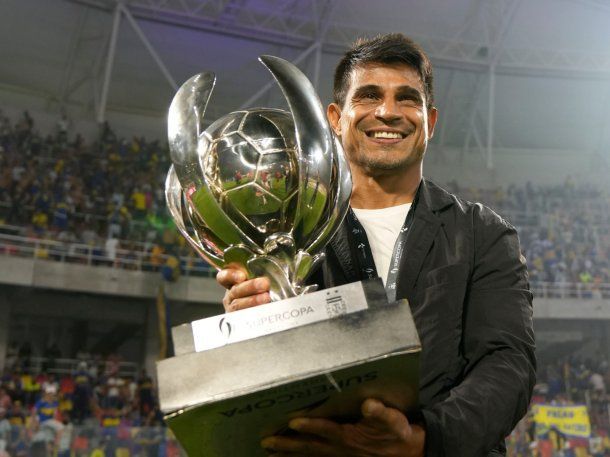 La exultante frase de Hugo Ibarra al consagrarse campeón de la Supercopa Argentina con Boca