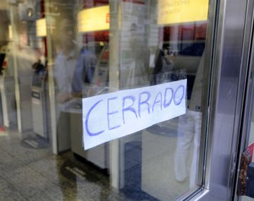 Sin bancos en todo el país por 48 horas 