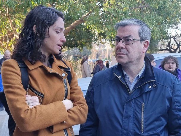 Qué dirigentes acompañaron a Cristina Kirchner en Comodoro Py