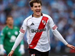 colidio golpeo primero: asi fue el 1-0 de river a belgrano colidio golpeo primero: asi fue el 1-0 de river a belgrano