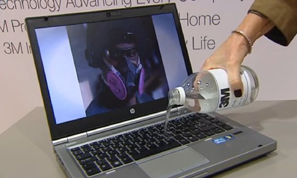 Un invento increíble: crean el agua que no moja