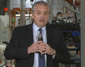 El presidente Alberto Fern&aacute;ndez&nbsp;