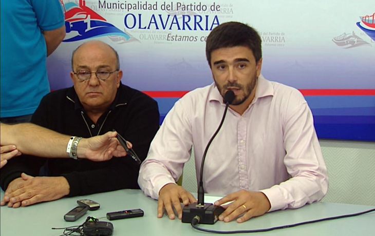 Ezequiel Galli, intendente de Olavarría