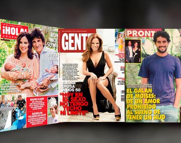 Mirá las tapas de revistas de la semana