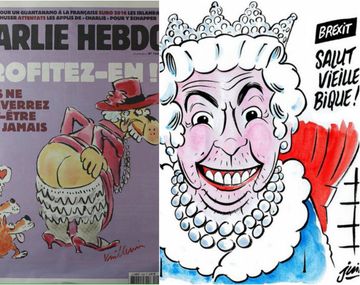 Charlie Hebdo lo hizo otra vez: así reaccionó al Brexit
