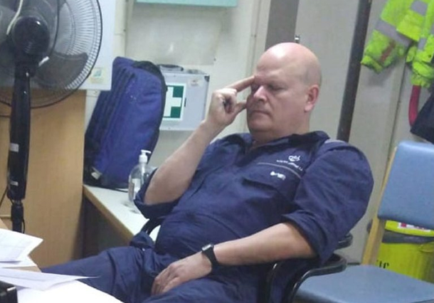 El doble homicida del buque, un ex policía que estuvo preso