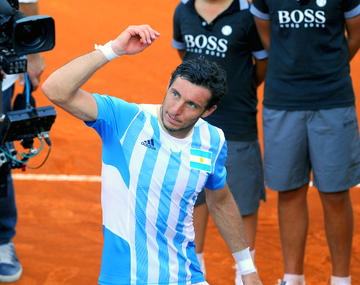 Pico Mónaco venció a Mayer y Argentina se impone por 2-0