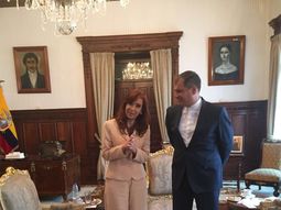 junto a cristina, correa denuncio un plan para atacar a lideres progresistas