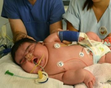 Nació en Alemania el bebé más grande del mundo