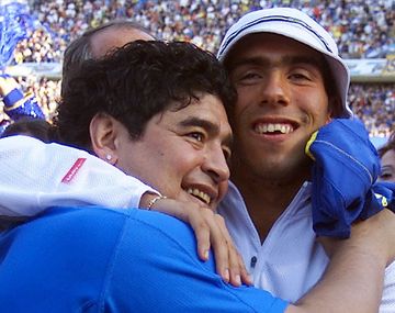 Diego Maradona respaldó a Carlitos: Tevez no traiciona