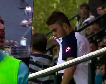 El repudiable gesto del Pipi Romagnoli en Quilmes: Te vas a la B