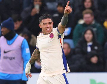 Enzo Fernández tuvo un buen rendimiento durante los 90 minutos.
