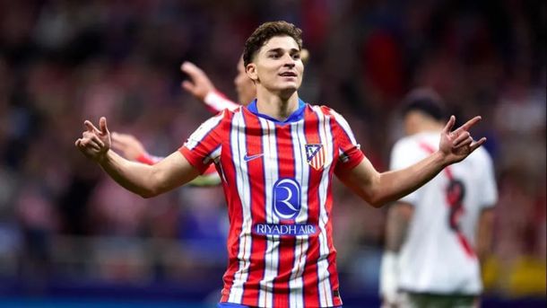 Con protagonismo argentino, el Atlético de Madrid goleó al Rayo Vallecano por LaLiga