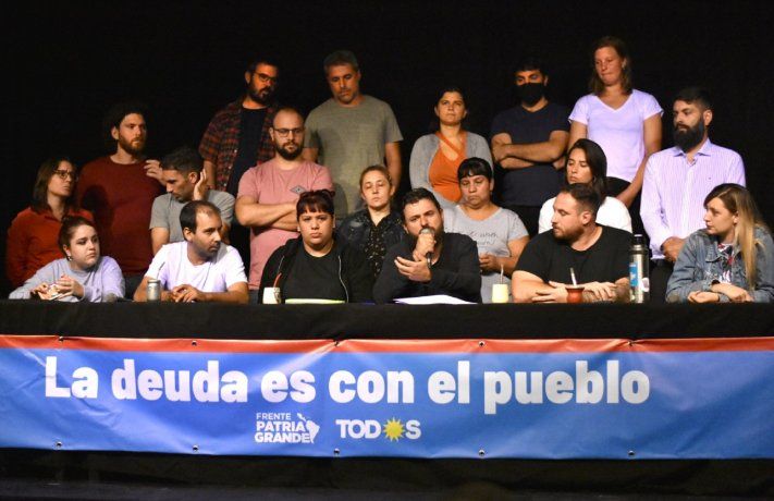 El Frente Patria Grande adelantó que no acompañará el acuerdo con el FMI