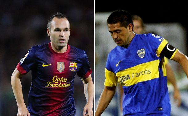 Iniesta: Si se retira Riquelme, se pierde a uno de los mejores