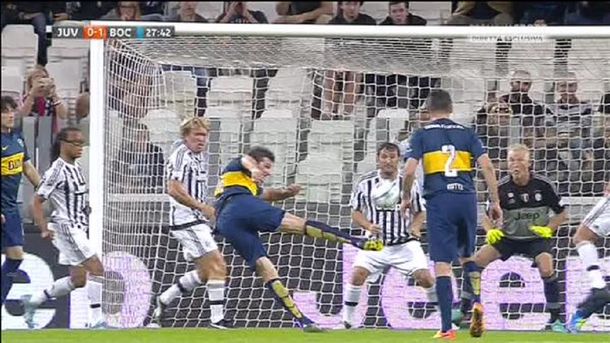 Como en los viejos tiempos: por penales, las leyendas de Boca vencieron a Juventus por la Copa Unesco