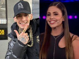 Romina acompañó a L-Gante en un ensayo donde cantó una canción del Pity Álvarez