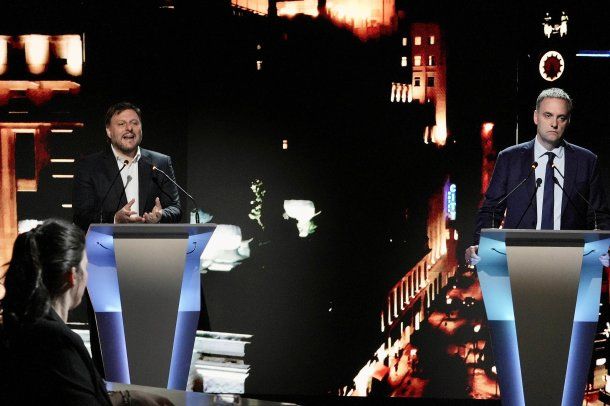 Leandro Santoro cruzó a Manuel Adorni en el debate: Yo no me escondo atrás de nadie...