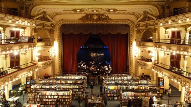 El Ateneo Grand Splendid, considerada como la librería más linda del mundo