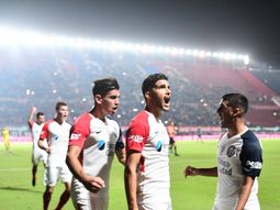 Gol de Blandi para San Lorenzo - Crédito: @argsaf