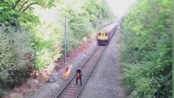 Milagro en las vías de Inglaterra Milagro en las vías de Inglaterra