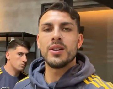 El saludo de Paredes que se volvió viral por la insólita reacción de Merentiel