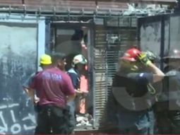 Se derrumbó una obra en construcción en Palermo: hay un herido