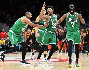 Boston barrió a Atlanta y jugará semifinales ante Philadelphia 76ers
