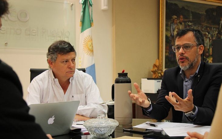 Domingo Peppo y Horacio Rey