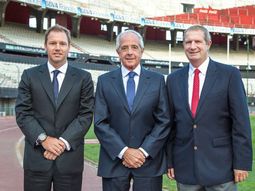 De izquierda a derecha: Jorge Pablo Brito, Rodolfo&nbsp; D´Onofrio y Guillermo Antonio Cascio&nbsp;