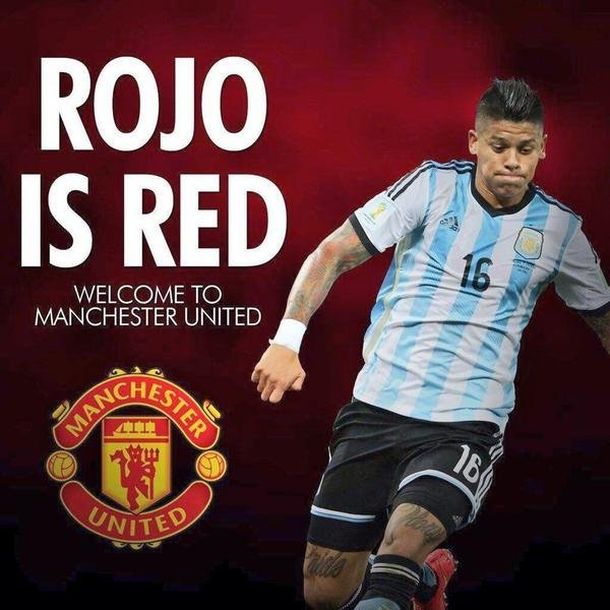Oficial: Marcos Rojo es nuevo jugador del Manchester United