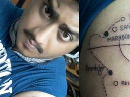 Dey le hizo un tributo increíble a Maradona Dey le hizo un tributo increíble a Maradona