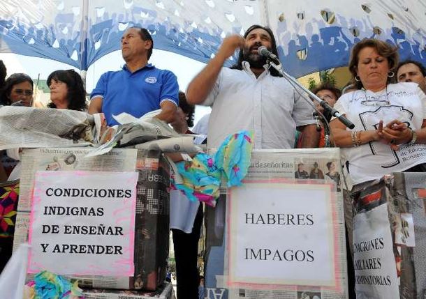 Los docentes bonaerenses convocan a 4 días de paro