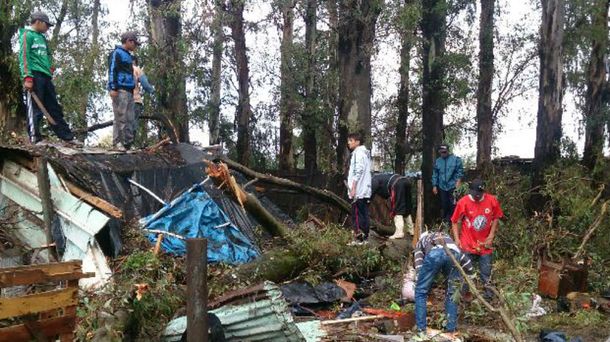 Santa Fe: un joven murió aplastado por un árbol durante el temporal