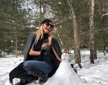 Vicky Xipolitakis, de vacaciones en Nueva York